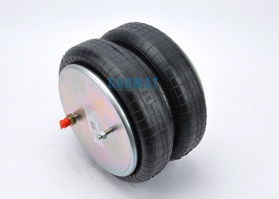 उपकरण के लिए एयर बैग सिस्टम डबल धौंकनी 1 / 4NPT औद्योगिक एयर स्प्रिंग कनवॉल्यूटेड सस्पेंशन