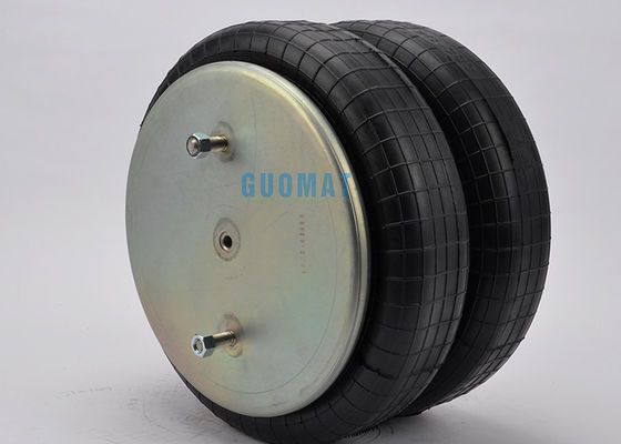 उपकरण के लिए एयर बैग सिस्टम डबल धौंकनी 1 / 4NPT औद्योगिक एयर स्प्रिंग कनवॉल्यूटेड सस्पेंशन