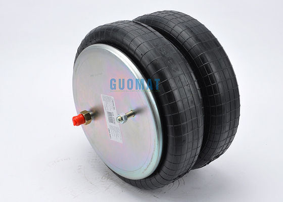 उपकरण के लिए एयर बैग सिस्टम डबल धौंकनी 1 / 4NPT औद्योगिक एयर स्प्रिंग कनवॉल्यूटेड सस्पेंशन