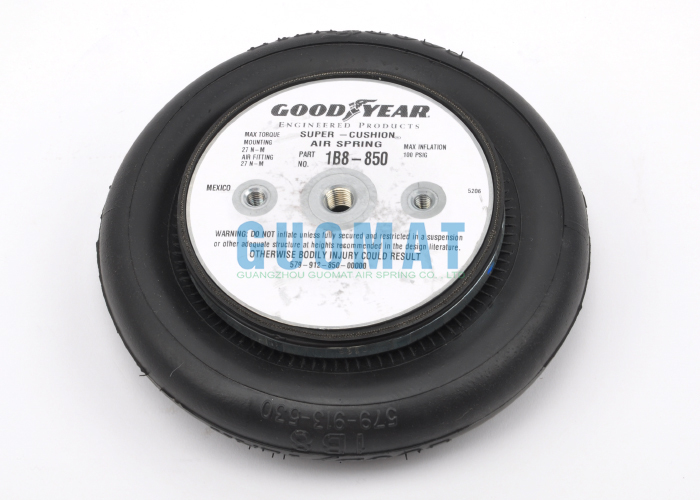 1B8-850 Goodyear एकल घुमावदार हवा स्प्रिंग्स प्रदाता 579-91-3-530 रबर हवा बेलो
