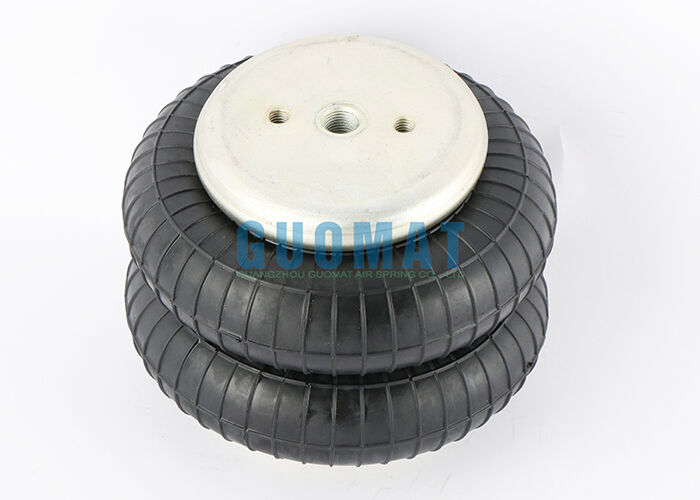 W01-358-7047 Firestone Rubber Bellows 3/4 NPT Double Convoluted Air Spring For Packaging Equipment