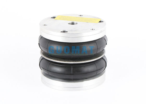 फायरस्टोन इंडस्ट्रियल एयर स्प्रिंग W01-R58-4051 डनलप 4 1/2 X 2 डबल कनवल्शन एयर लिफ्ट बैग