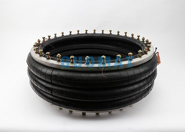 फायरस्टोन W01 M58 6984 इंडस्ट्रियल एयर स्प्रिंग GUOMAT 3B6984 0.7 Mpa Max Dia 715mm पर
