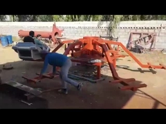 मनोरंजन सुविधाओं के लिए हवा रबर बेलो घुमावदार प्रकार हवा स्प्रिंग