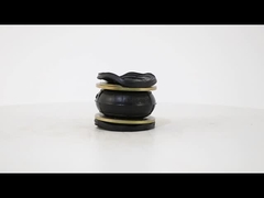 ब्रांड नई घुमावदार निलंबन हवा स्प्रिंग GF400/215-2 केवल रबर बेलो