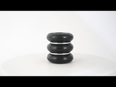 S-90-3R योकोहामा रबर एयर स्प्रिंग F-90-3 ट्रिपल घुमावदार पंच एयर कुशन शोर में कमी