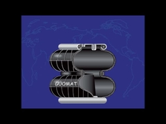 एकल घुमावदार वायु शॉक 1B7070 क्रॉस Weforma WBE 200-E1 साइकिल सीट के लिए एयर स्प्रिंग्स