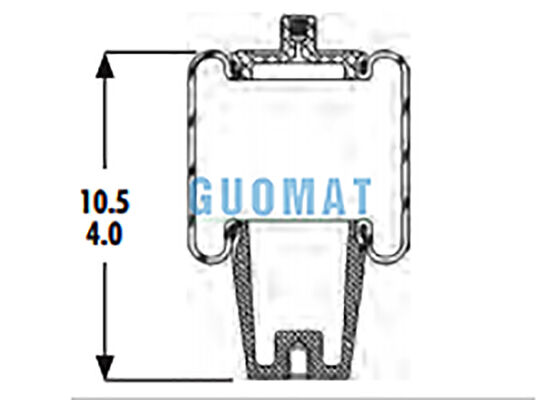 1S4-008 गुड ईयर कैब एयर स्प्रिंग शॉक एब्सॉर्बर W02-358-7010 फायरस्टोन एयर सस्पेंशन