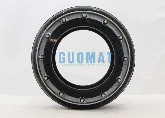 फायरस्टोन एयर बैग W01-358-7431 डबल घुमावदार औद्योगिक एयर स्प्रिंग फ्लैंज के साथ