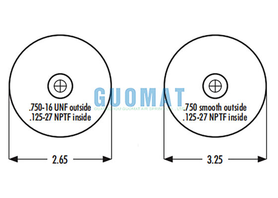 1S4-067 कैब एयर स्प्रिंग Goodyear ASC-08-7-137 ट्रक सस्पेंशन एयर बैग प्रतिस्थापन