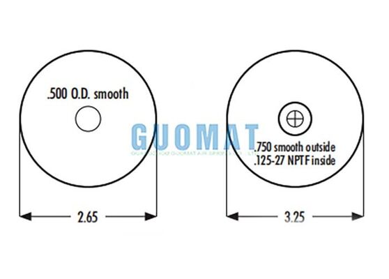 1S5-040 गुडयर सस्पेंशन एयर शॉक एएससी-08-7-137 ट्रक कैब एयर स्प्रिंग किट
