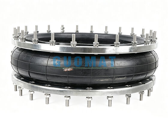 FS 5450-16 RS 3/8-24UNF Contitech टिकाऊ एयर स्प्रिंग 32.68 इंच केंद्र दूरी औद्योगिक एयर बैग