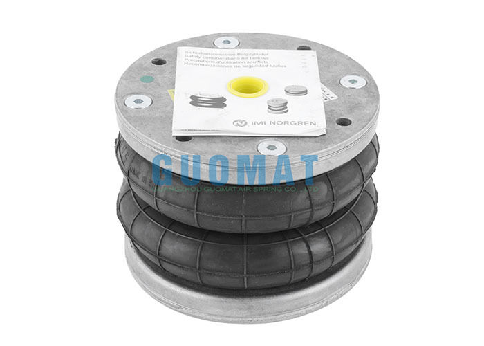 पीएम/31062 आईएमआई नोरग्रेन डबल कन्वल्यूटेड एयर स्प्रिंग 6''X2 रबर बेलो एयर बैलून