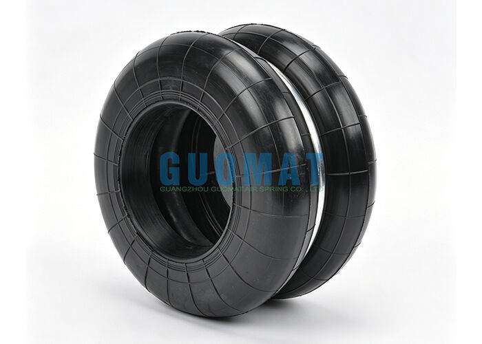 Rubber Air Bellows S-160-2/S-160-2R Double Convoluted Punch Press Airbag With Waist Ring