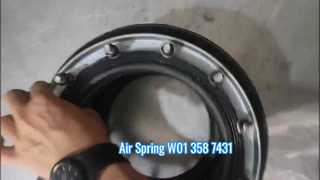 फायरस्टोन एयर स्प्रिंग W01-358-7431 डबल कन्वोल्यूटेड